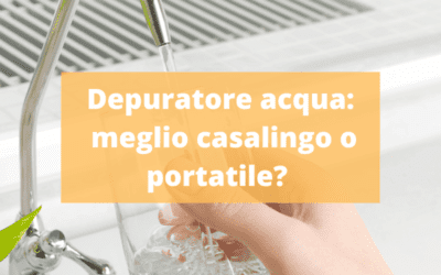 Depuratore acqua casalingo o depuratore acqua portatile?